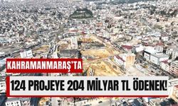 204 Milyar TL'lik Bütçeyle Kahramanmaraş'a 124 Yeni Proje