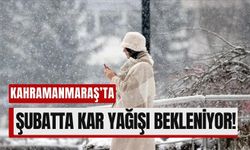 Kahramanmaraş'ta Şubatta Kar Sürprizi!