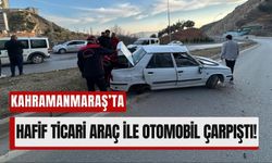 Kahramanmaraş'ta Trafik Kazası Korkuttu: İki Kişi Hastaneye Kaldırıldı!