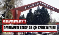 Kahramanmaraş’ta Depremzedeler İçin Küçük Sanayi Sitesi Projesi