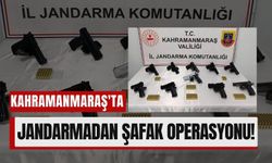 Kahramanmaraş'ta Şafak Baskınıyla Silah Operasyonu!