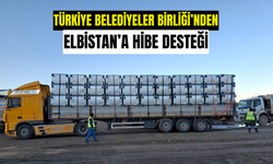 Türkiye Belediyeler Birliği'nden Elbistan'a hibe çöp konteynırı