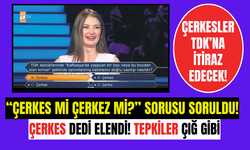 Çerkes yarışmacı Çerkes dedi elendi! TDK Çerkez dedi