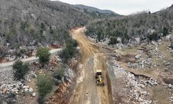 Kahramanmaraş Andırın'da Yol Genişletme Çalışmaları Başladı!