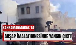 Kahramanmaraş’ta Demirciler Çarşısı’nda Yangın Paniği!