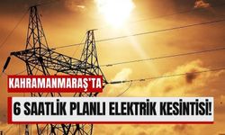 Türkoğlu’nda Elektrik Kesintisi: 22 Mahallede 6 Saat Sürecek!