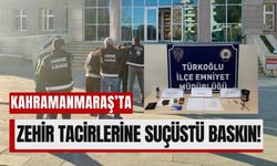 Kahramanmaraş'ta Narkotik Operasyonunda 3 Kişi Suçüstü Yakalandı!