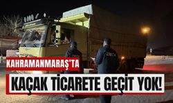 Kahramanmaraş'ta Kaçak Sebze ve Meyve Ticaretine Sıkı Denetim!