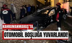 Kahramanmaraş'ta Otomobil Aparman Boşluğuna Düştü!