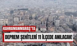 6 Şubat Kahramanmaraş Depremlerinin 2. Yıl Dönümünde Anma Etkinlikleri Başlıyor!