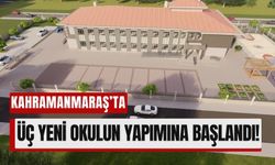 Kahramanmaraş'ta Deprem Sonrası Yeni Okullar Yükseliyor!