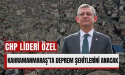 Özgür Özel 6 Şubat'ta Kahramanmaraş'ta Deprem Şehitlerini Anacak