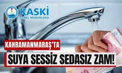 Kahramanmaraş'ta İçme Suyu Fiyatlarına Şubat Zammı!