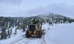 Kahramanmaraş'ta Kırsalda Karla Mücadele Sürüyor: Yollar Açık Tutuluyor!