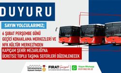 Kahramanmaraş'ta 6 Şubat İçin Özel Otobüs Hatları Devrede