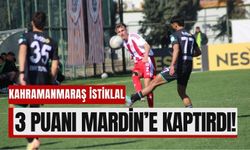 Kahramanmaraş İstiklalspor Tek Golle Yenildi!