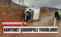 Kahramanmaraş'ta Kamyonet Kazası: Sürücü Yaralandı!