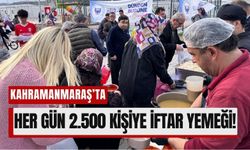 Kahramanmaraş’ta Depremzedeler İçin İftar Sofraları Kuruluyor!