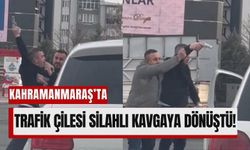 Kahramanmaraş’ta Öfkeli Sürücü Trafikte Silahına Sarıldı!