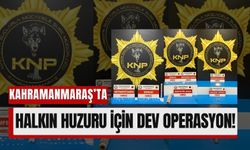 Kahramanmaraş’ta Geniş Çaplı Operasyon: 49 Kişi Tutuklandı!