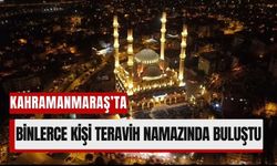 Kahramanmaraş'ta Abdulhamithan Camii, Cemaatle Doldu Taştı!