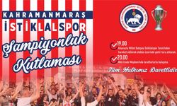 Kahramanmaraş İstiklalspor’un Başarısı Kutlamalarla Taçlanacak!