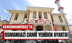 Kahramanmaraş’ta Osmangazi Camii Dualarla İbadete Açıldı!