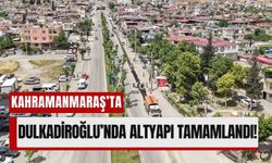 Kahramanmaraş Dulkadiroğlu'nda Asfalt Serimi Başladı!