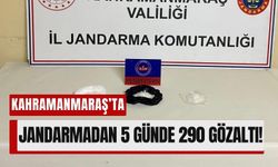 Kahramanmaraş Jandarması Suçlulara Göz Açtırmadı: 290 Gözaltı!