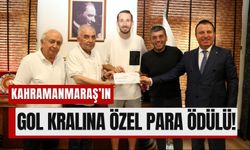 Kahramanmaraş İstiklalspor’un Gol Kralı Aykut Çift’e 500 Bin TL Ödül!