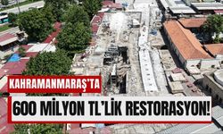 Kahramanmaraş Kapalı Çarşısı’nda Yeniden Doğuş Başladı!