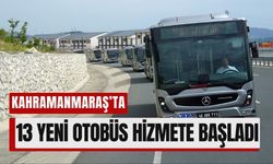 Yeni Nesil Otobüsler Kahramanmaraş’ta Trafiğe Çıktı
