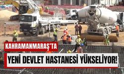 Afşin Devlet Hastanesi İçin İlk Kazma Vuruldu!