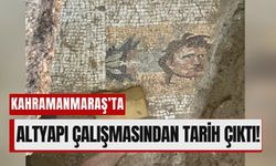 Kahramanmaraş’ta Roma İzleri: 1500 Yıllık Tarihi Mozaik Ortaya Çıktı