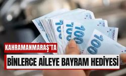 Kahramanmaraş’ta 12 Bin Aileye Maddi Destek Sağlandı