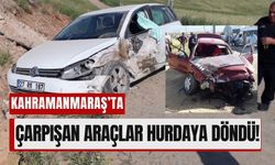 Kahramanmaraş’ta Trafik Kazası: İki Araç Hasar Aldı