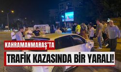 Kahramanmaraş’ta Otomobil ile Kamyonet Kavşakta Çarpıştı