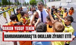 Bakan Tekin’den Kahramanmaraş’a Sürpriz Ziyaret: Okullarda Bayram Havası