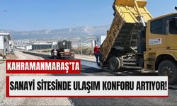 Kahramanmaraş Yeni Sanayi Sitesine Asfalt Yatırımı