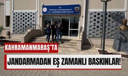 Kahramanmaraş’ta Jandarmadan Suçlulara Darbe: 407 Kişi Yakalandı!