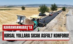 Kahramanmaraş'ta Uzun Yıllardır Beklenen Yol Asfaltlanıyor!