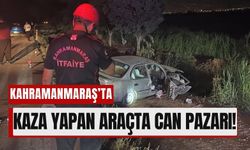 Kahramanmaraş’ta Şarampole Savrulan Araçta 5 Kişi Yaralandı!