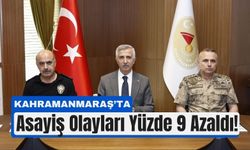 Kahramanmaraş’ta Asayiş Olayları Mayısta Yüzde 9 Azaldı