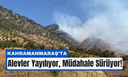 Kahramanmaraş'ta Orman Yangını 26 Saattir Sürüyor!