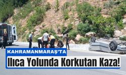 Kahramanmaraş’ta Feci Kaza: Otomobil Takla Attı, 2 Kişi Yaralandı