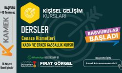 Kahramanmaraş'ta Gassallık Kursu Kayıtları Başladı