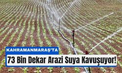 627 Milyon TL'lik Kazanç Bekleniyor: Kahramanmaraş'ta Dev Sulama Hamlesi