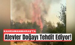 Kahramanmaraş’ta Yangın: Rüzgarın Etkisiyle Yayılıyor!