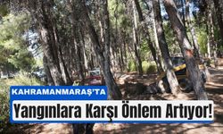 Kahramanmaraş’ta Parklarda Yangın Riskine Karşı Temizlik Başladı!