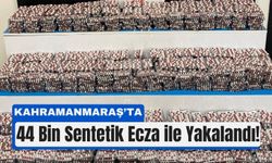 Kahramanmaraş'ta Zehir Taciri Yakayı Ele Verdi: 44 Bin Hapla Yakalandı!